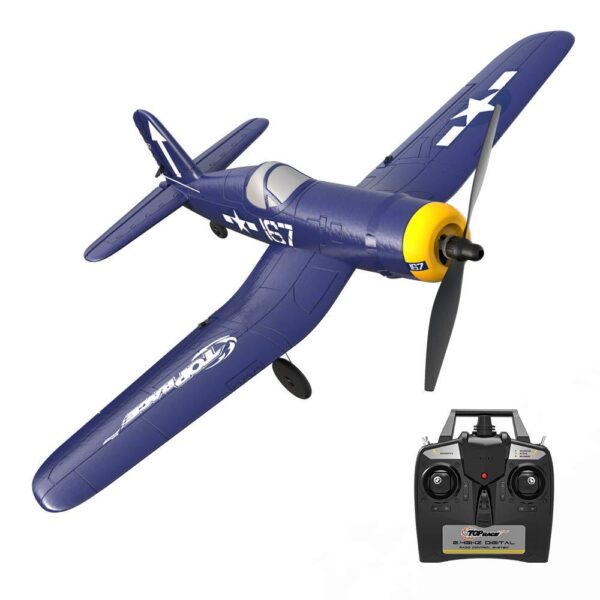 Top Race Spare Propellers TR-F4U 4 Channel Remote Control Airplane with Savers and Adapters Pack of 3 - Image 3