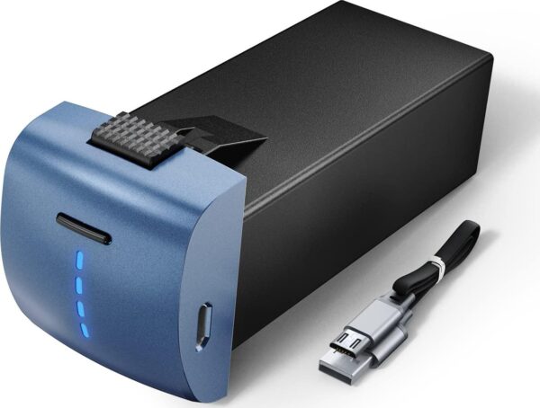 V11MINI Drone Battery Replacement, Spare - 7.6V 2100mAh Lithium Ion with Micro USB Cable