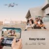 V11MINI Drones with Camera for Adults 4K 60Min Flight Time, Under 250g, 5GHz WiFi Transmission, GPS Auto Return, Waypoints, Follow Me, Circle Fly, Easy Gift Beginner - Image 5