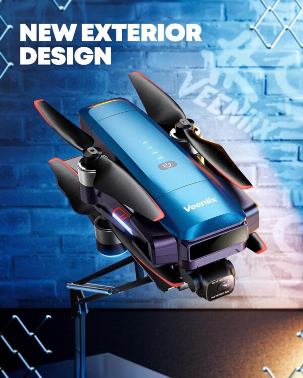 V11 Drone: 4K Camera, 70 Min Flight, Gimbal & EIS, 3KM Range, GPS Auto Return, FAA Remote ID - Image 2