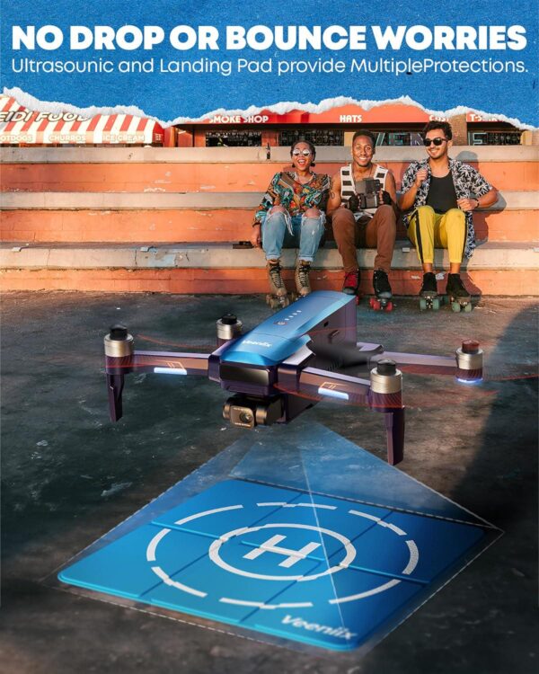 V11 Drone: 4K Camera, 70 Min Flight, Gimbal & EIS, 3KM Range, GPS Auto Return, FAA Remote ID - Image 7
