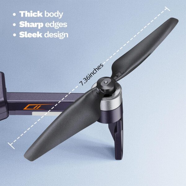 Veeniix V11 Drone Spare Parts, Durable Low-Noise Quick-Release Propellers, Replacement Accessories for Quadcopter - Image 3