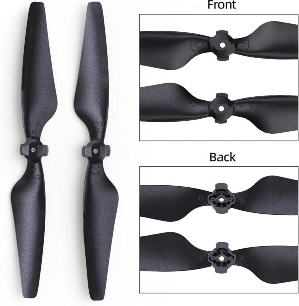 Veeniix V11 Drone Spare Parts, Durable Low-Noise Quick-Release Propellers, Replacement Accessories for Quadcopter - Image 2