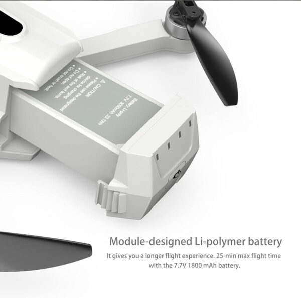 Contixo F31 Pocket Drone: 4K UHD WiFi Camera, Foldable, Follow Me - Perfect for Adults, Includes Drone Case - Image 7